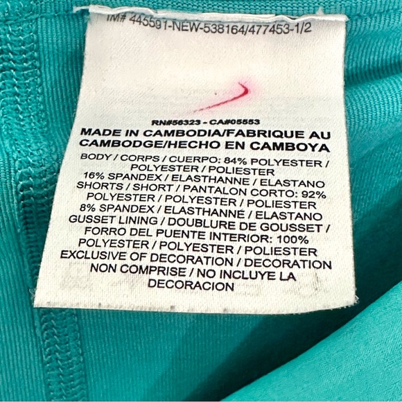 Nike Turquoise Pleated Skort Size XL - Picture 8 of 9